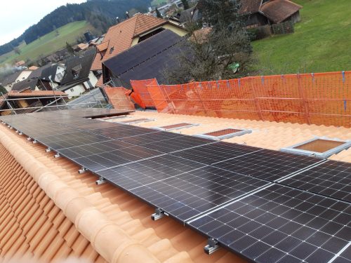 Dach mit PV