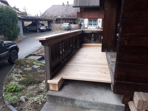 Balkon Boden