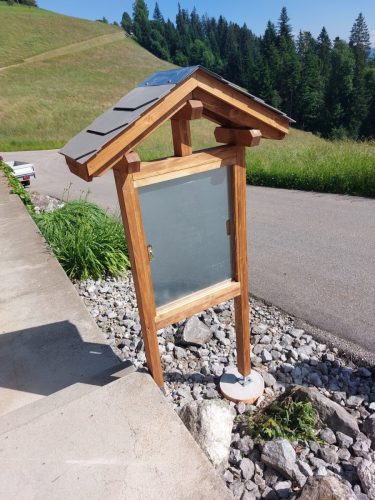 Plakatschild